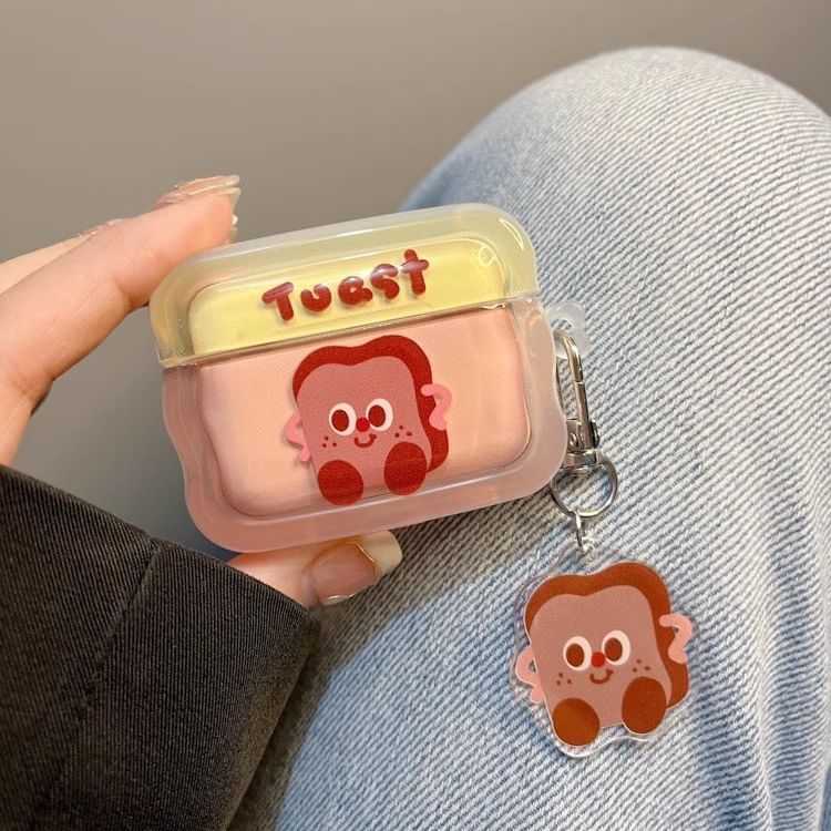 Cartoon AirPods / Pro Earphone Case Skin / Charm / Set