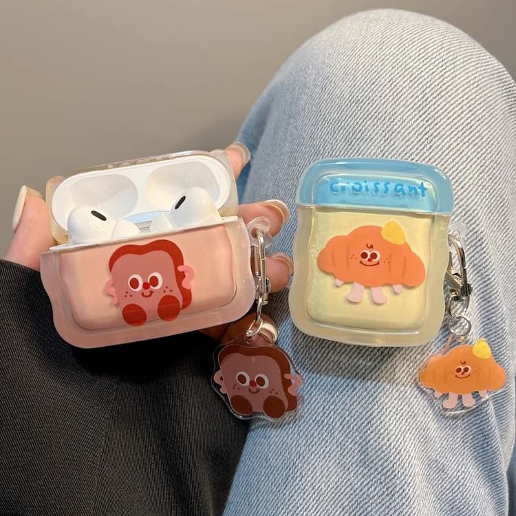 Cartoon AirPods / Pro Earphone Case Skin / Charm / Set