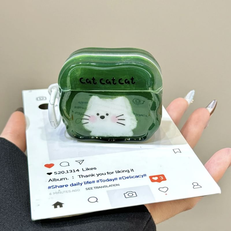 Cat AirPods / Pro Earphone Case Skin