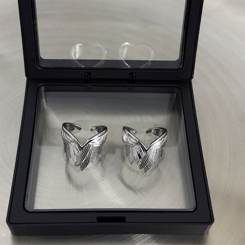 Embossed Open Ring