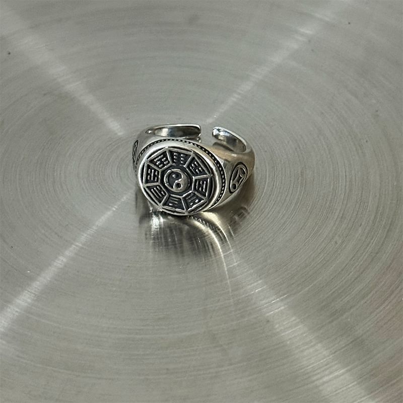 Embossed Open Ring