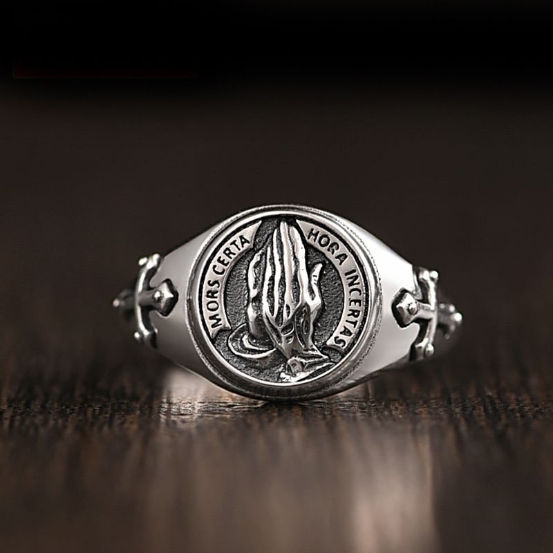Embossed Open Ring