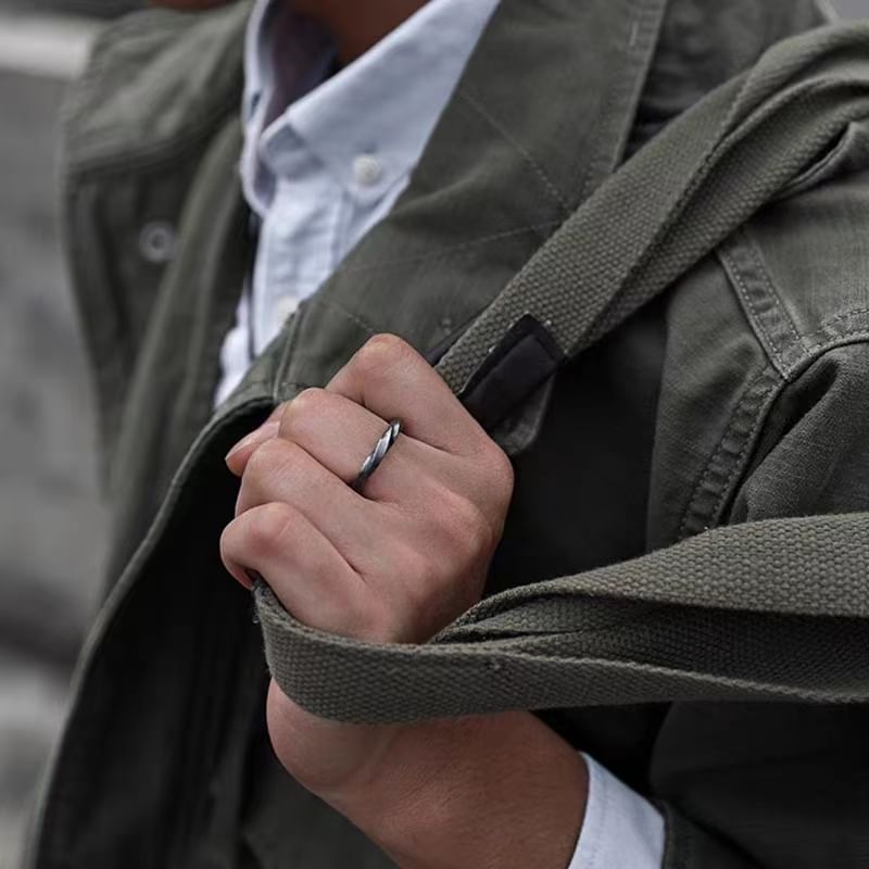 Stainless Steel Open Ring (Various Designs)