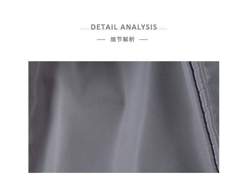 Nylon Plain Shoulder Bag