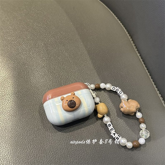 Capybara AirPods / Pro Earphone Case Skin / Strap / Set