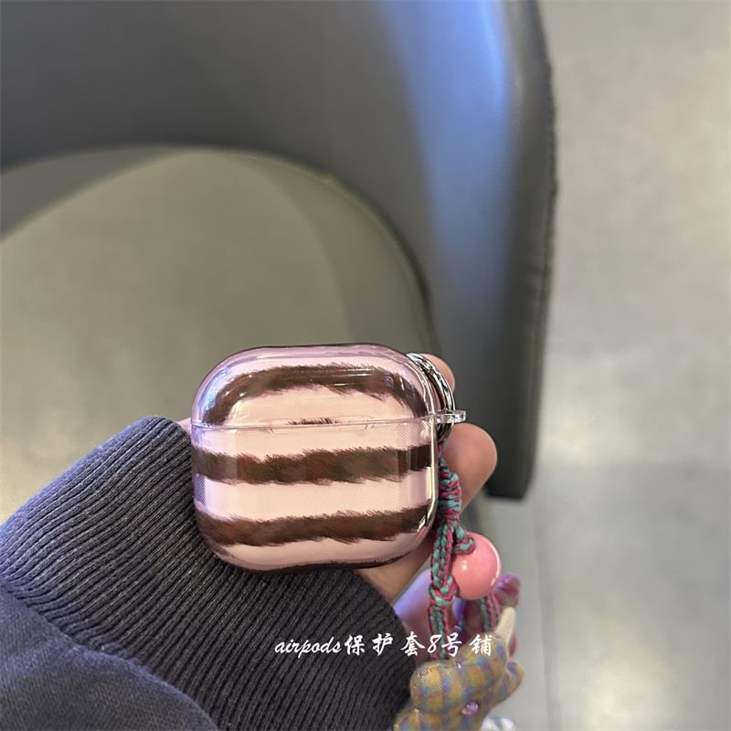 Striped AirPods / Pro Earphone Case Skin / Strap / Set