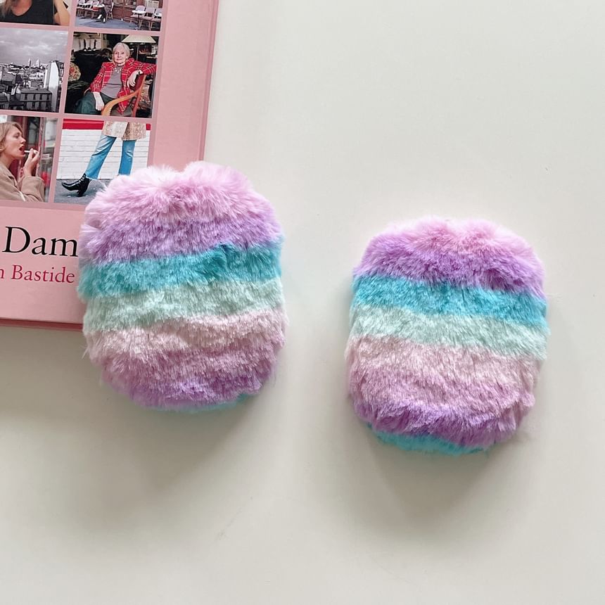 Striped Chenille AirPods Max Earphone Case Skin