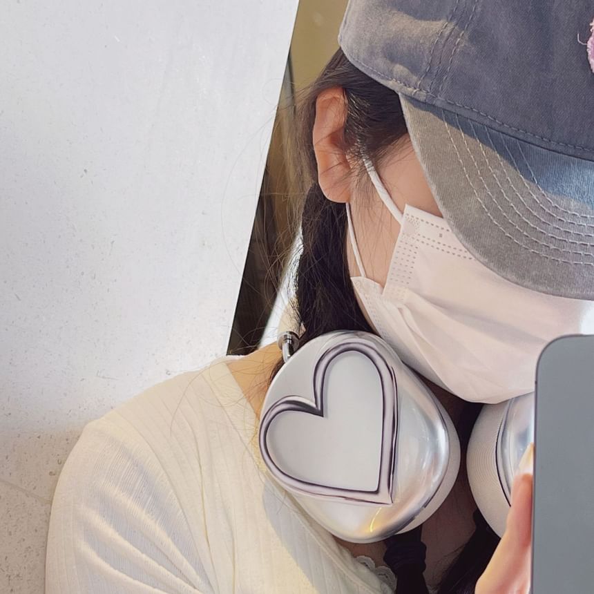 Heart AirPods Max Earphone Case Skin