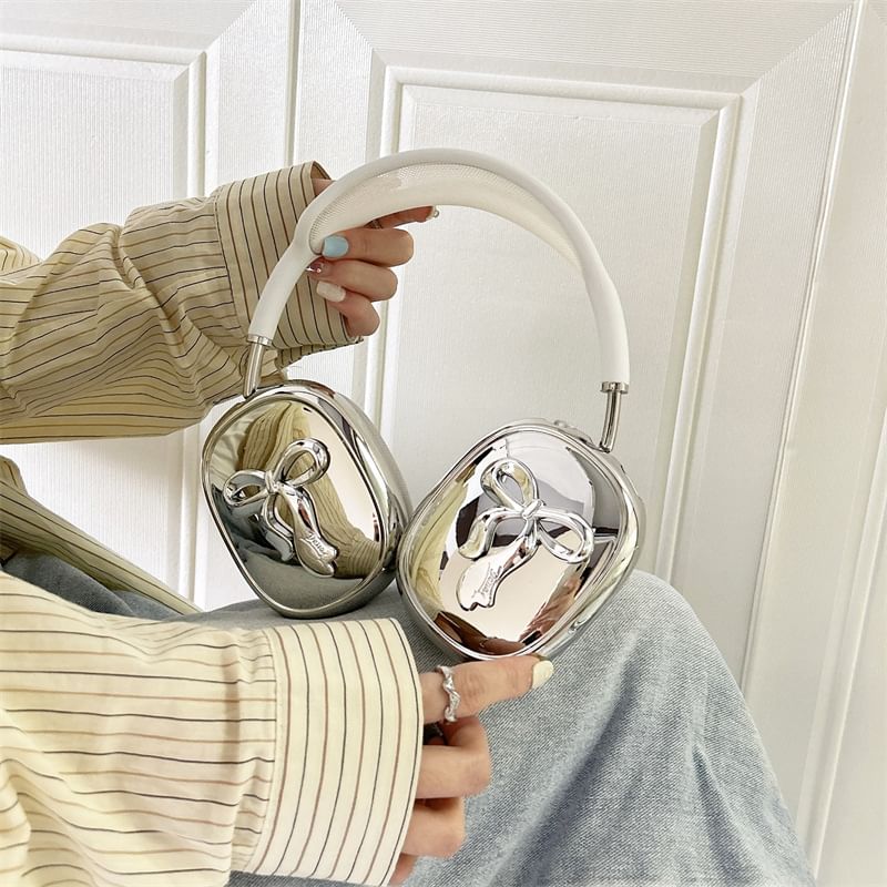 Ribbon Mirrored AirPods Max Earphone Case Skin