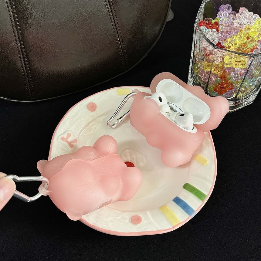 Bear Fluorescent Silicone AirPods / Pro Earphone Case Skin