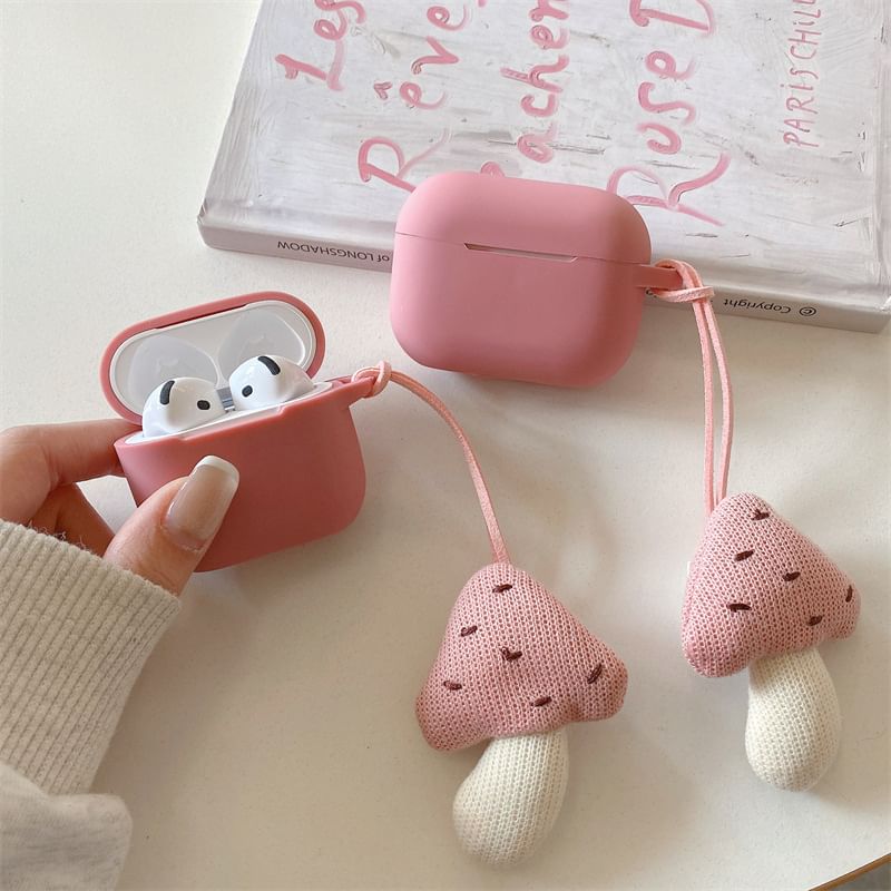 Plain Mushroom AirPods / Pro Earphone Case Skin