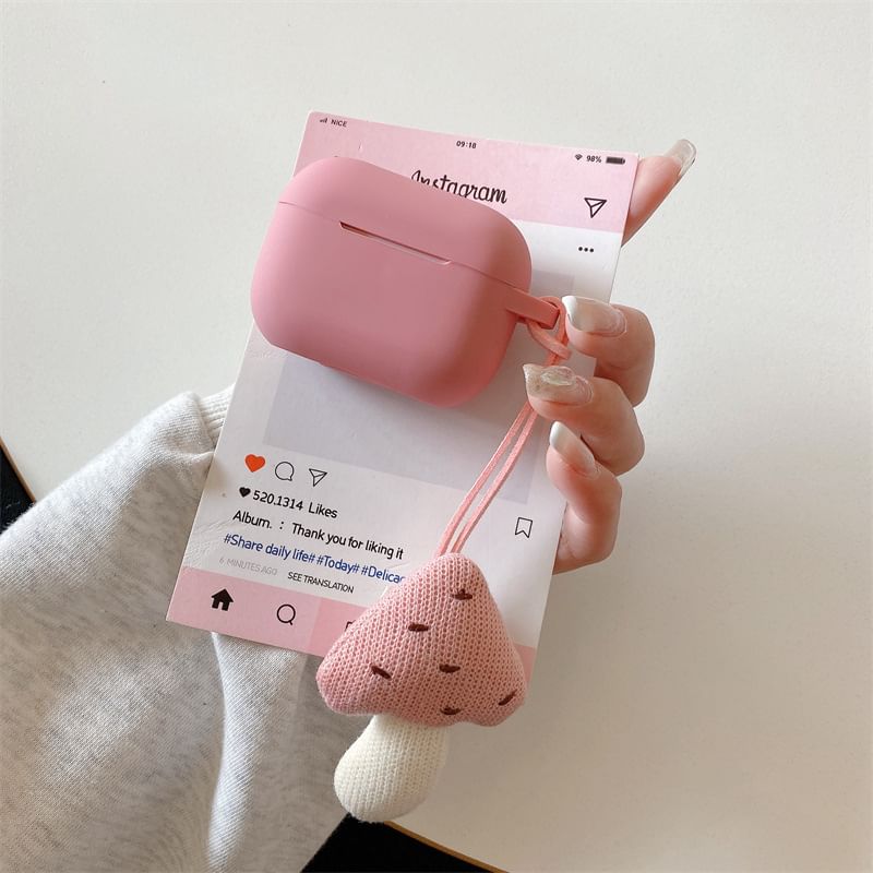 Plain Mushroom AirPods / Pro Earphone Case Skin