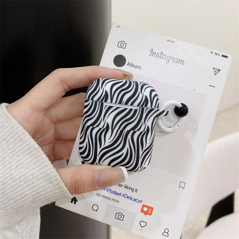 Zebra Patterned AirPods / Pro Earphone Case Skin