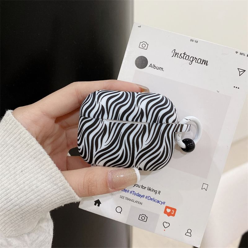 Zebra Patterned AirPods / Pro Earphone Case Skin