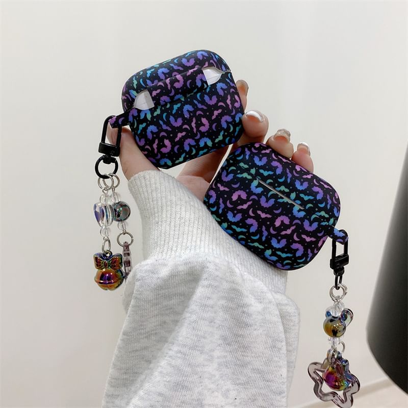 Bat Print AirPods / Pro Earphone Case Skin