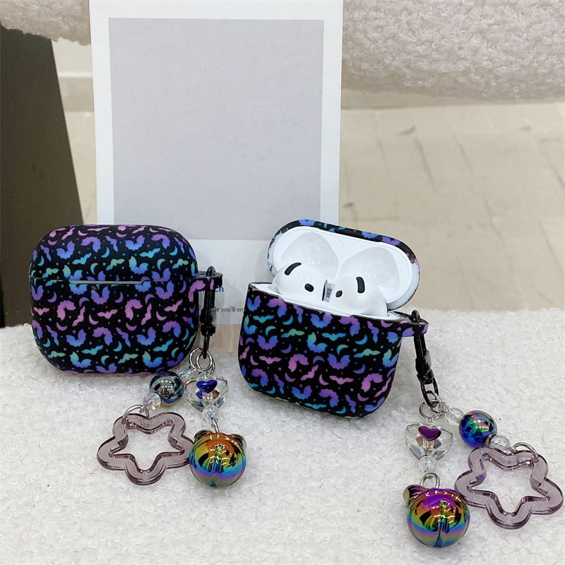 Bat Print AirPods / Pro Earphone Case Skin