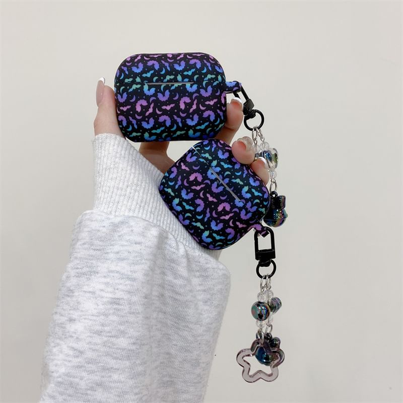 Bat Print AirPods / Pro Earphone Case Skin