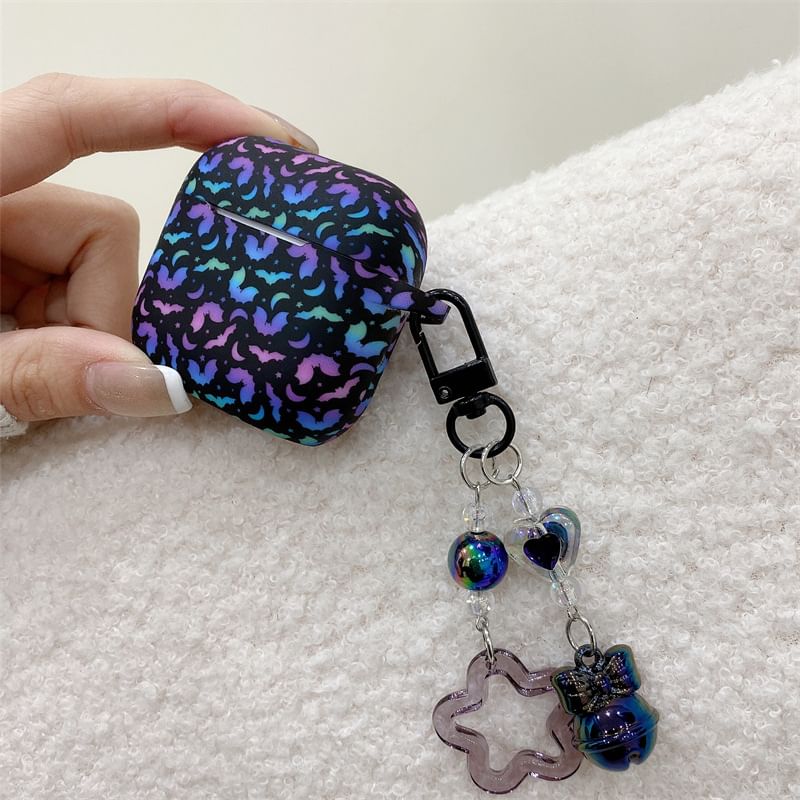 Bat Print AirPods / Pro Earphone Case Skin