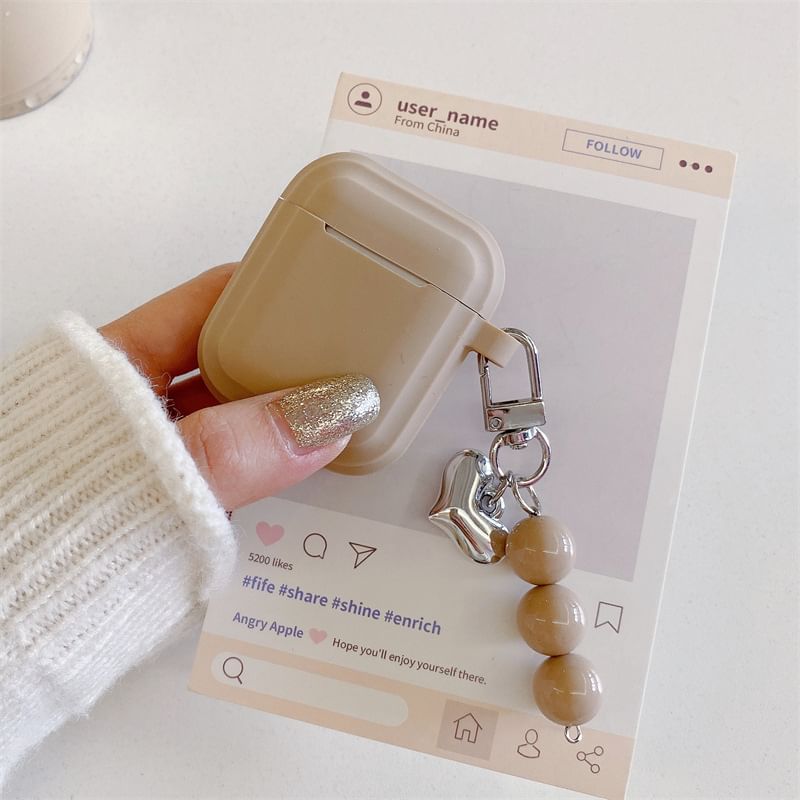 Plain Beaded AirPods / Pro Earphone Case Skin