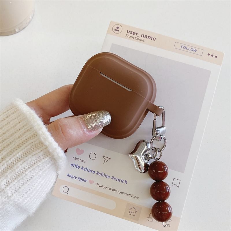 Plain Beaded AirPods / Pro Earphone Case Skin