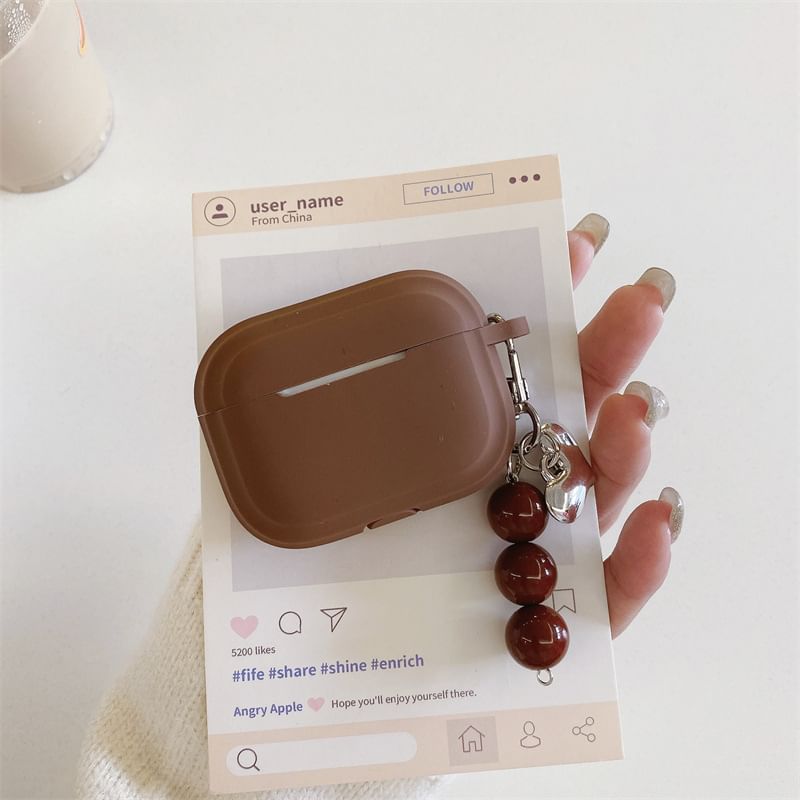 Plain Beaded AirPods / Pro Earphone Case Skin