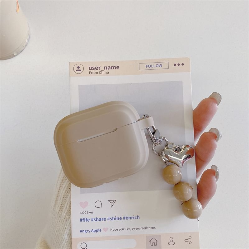 Plain Beaded AirPods / Pro Earphone Case Skin