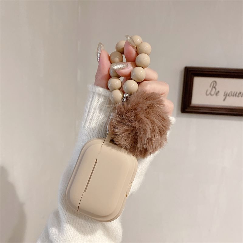 Fluffy Pom Pom AirPods / Pro Earphone Case Skin