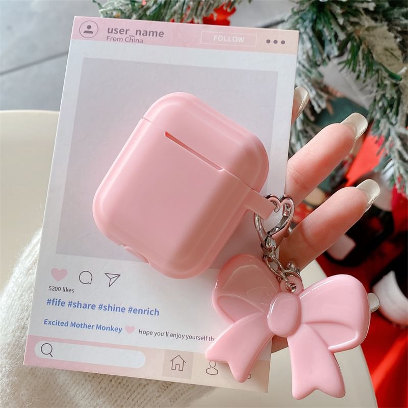 Plain Bow AirPods / Pro Earphone Case Skin