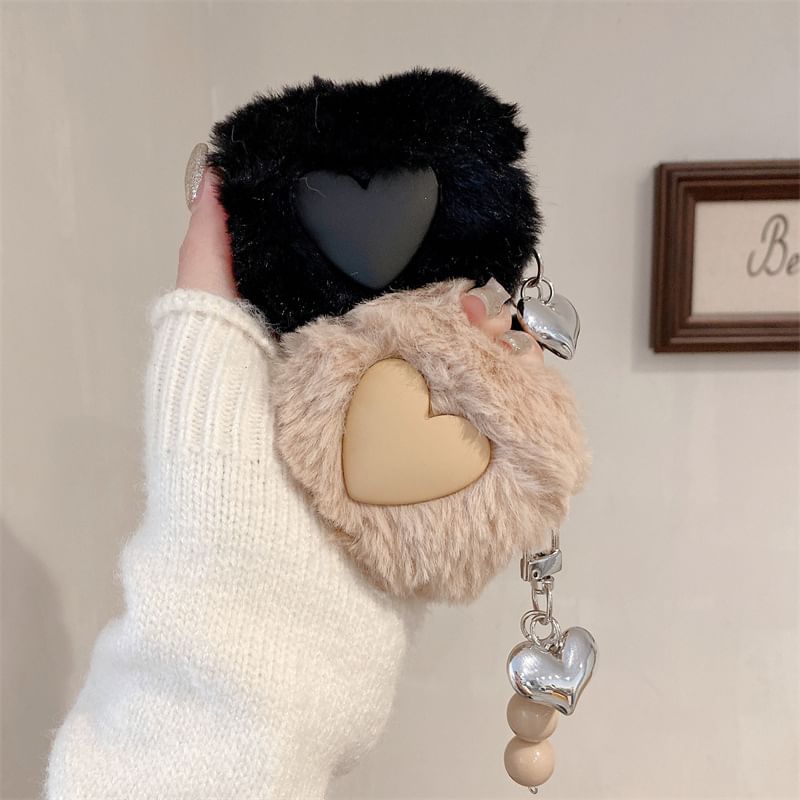 Fluffy Heart AirPods / Pro Earphone Case Skin