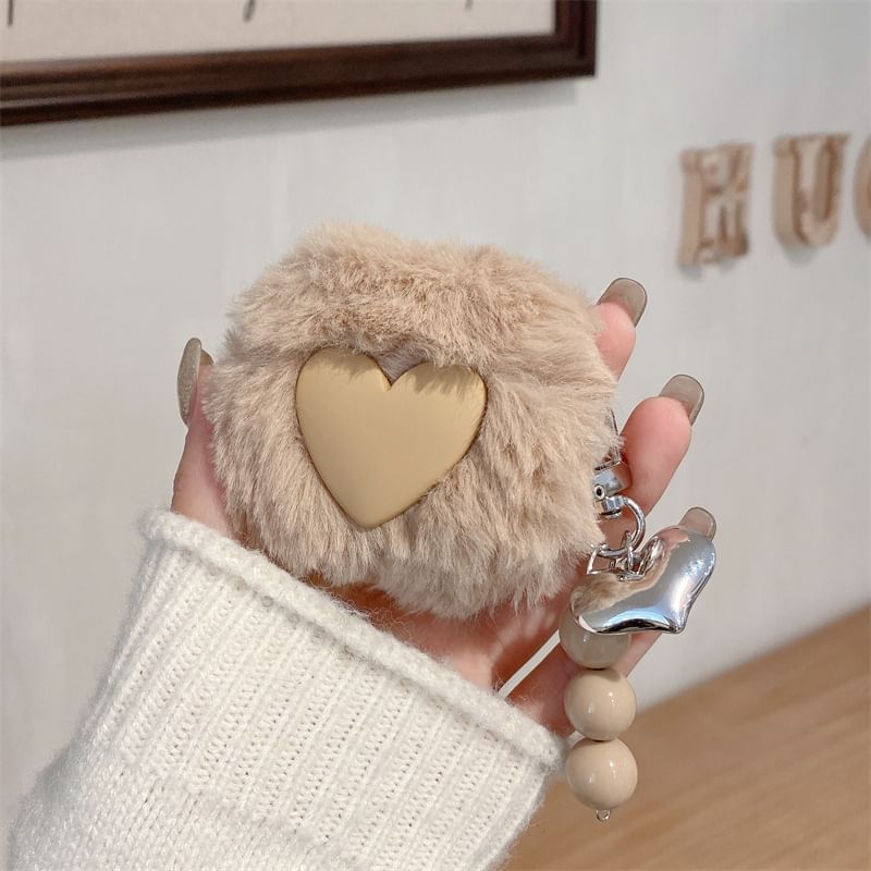 Fluffy Heart AirPods / Pro Earphone Case Skin