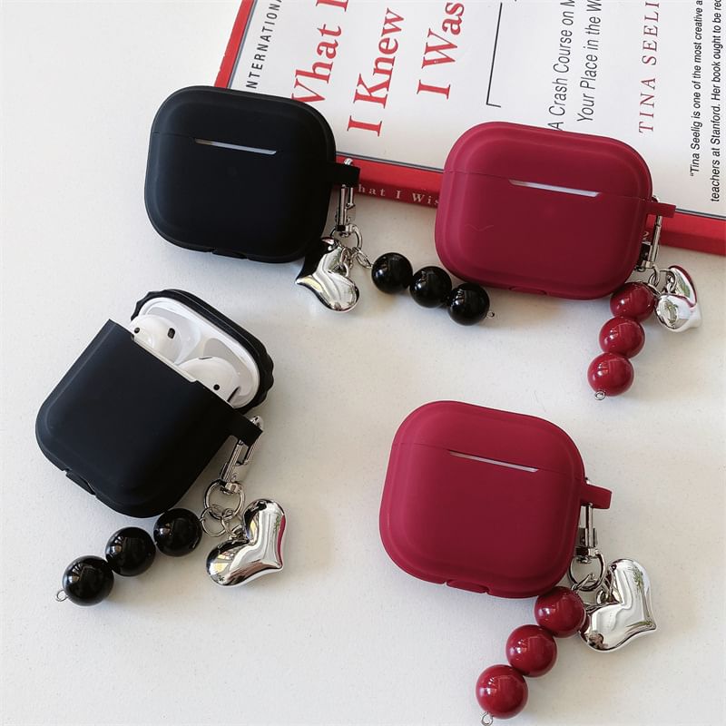 Fluffy Heart AirPods / Pro Earphone Case Skin