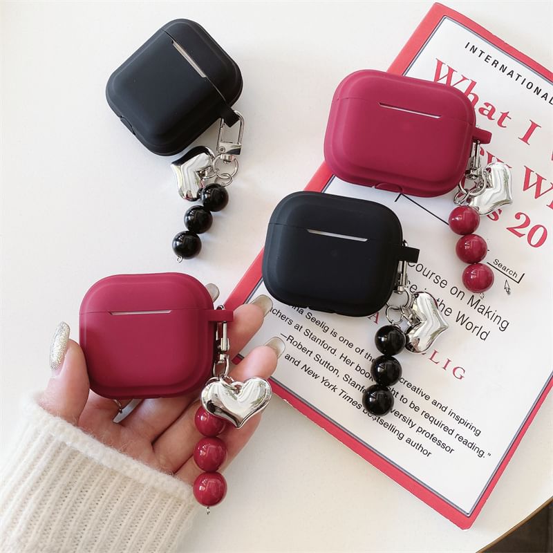 Fluffy Heart AirPods / Pro Earphone Case Skin