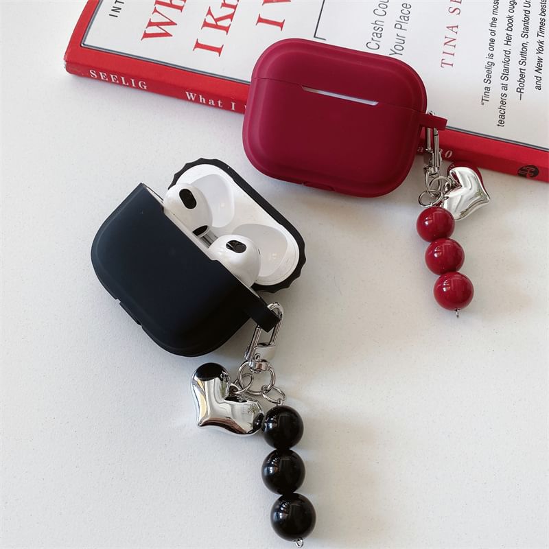 Fluffy Heart AirPods / Pro Earphone Case Skin