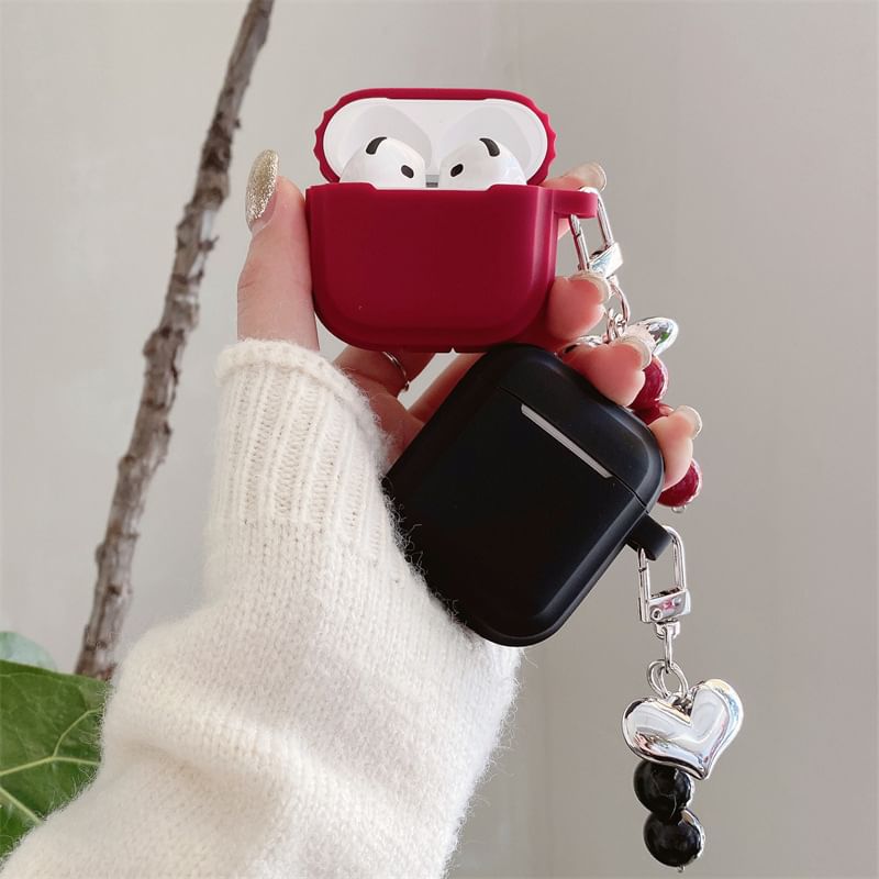 Fluffy Heart AirPods / Pro Earphone Case Skin