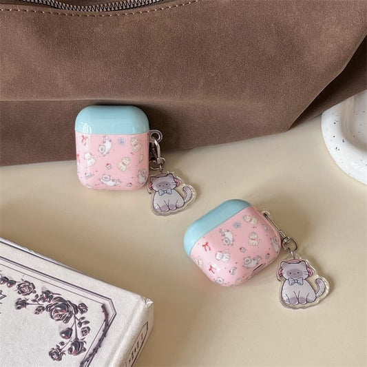 Cat Print  AirPods / Pro Earphone Case Skin