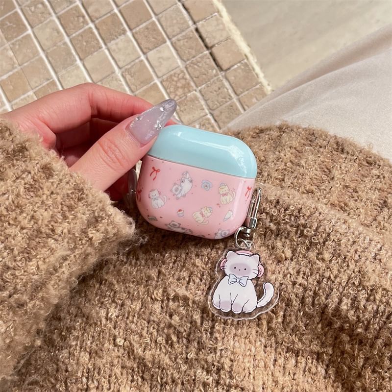 Cat Print  AirPods / Pro Earphone Case Skin