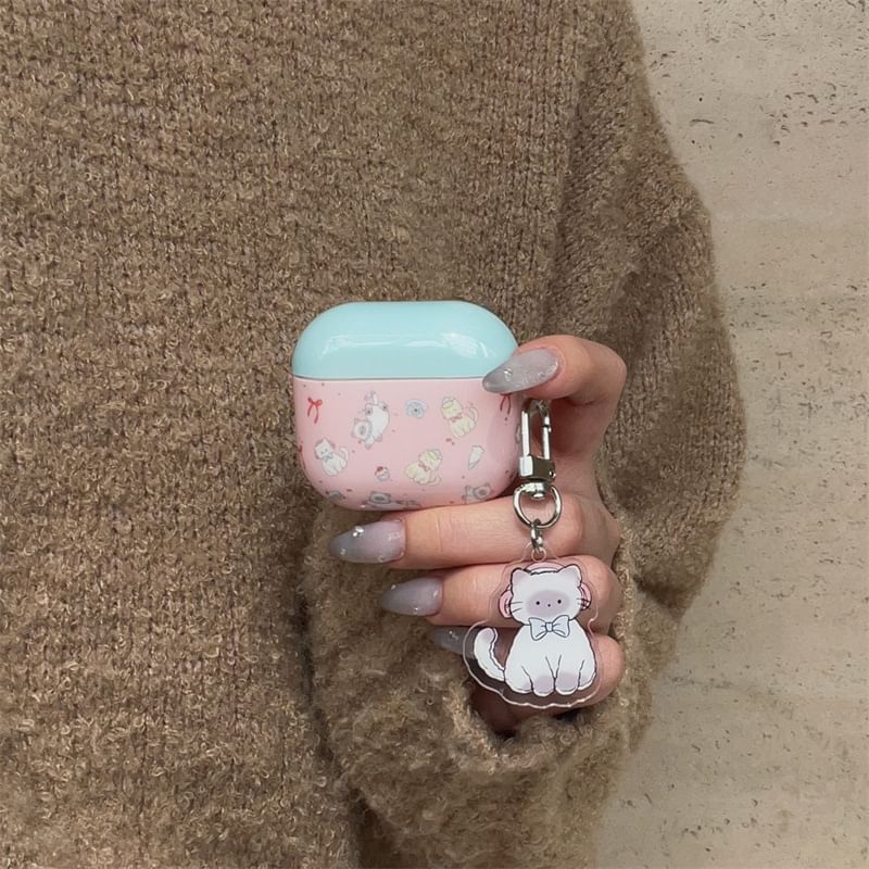 Cat Print  AirPods / Pro Earphone Case Skin