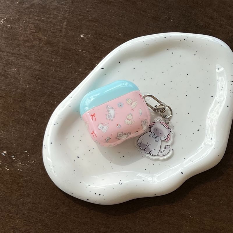 Cat Print  AirPods / Pro Earphone Case Skin