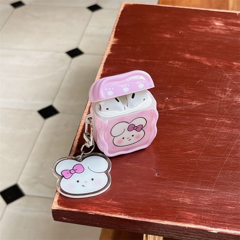 Animal Plaid AirPods / Pro Earphone Case Skin with Charm (Various Designs)