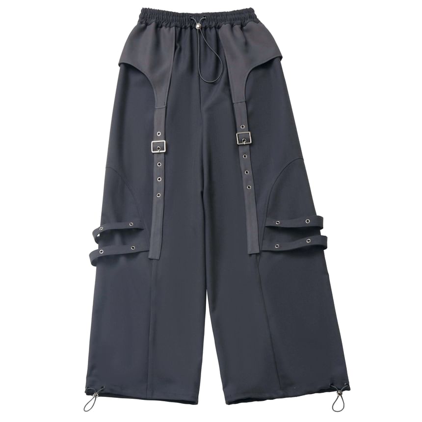 High Waist Wide Leg Cargo Pants