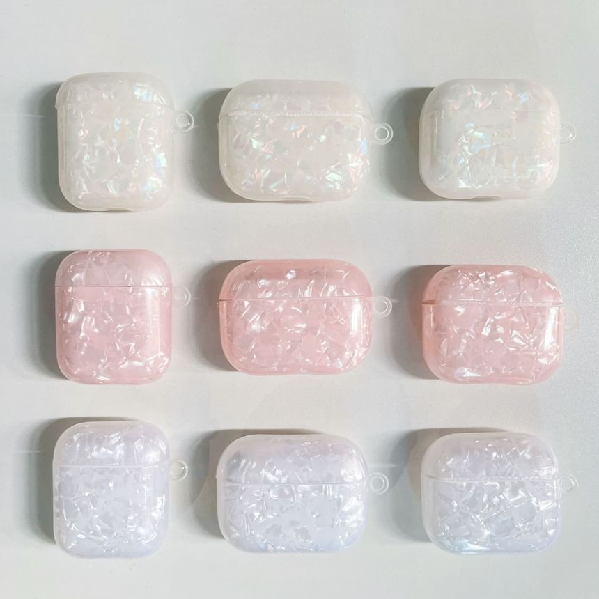 Shell Textured Pro AirPods / Earphone Skin Case