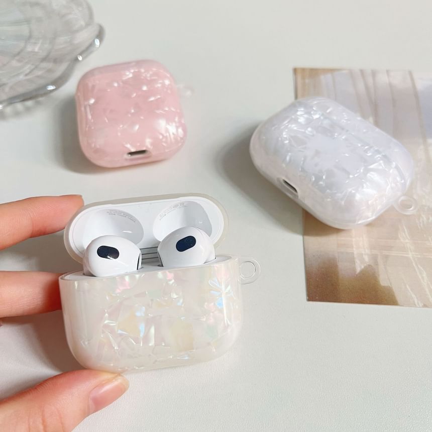 Shell Textured Pro AirPods / Earphone Skin Case
