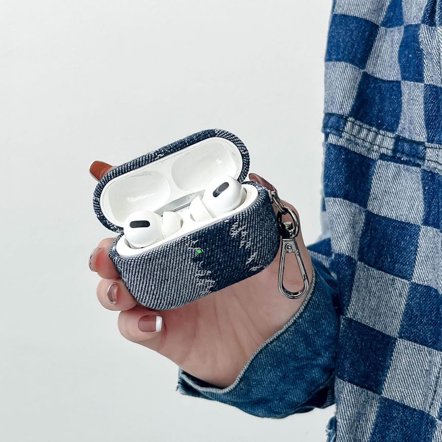 Earphone Panel / Pro Case Skin Denim AirPods