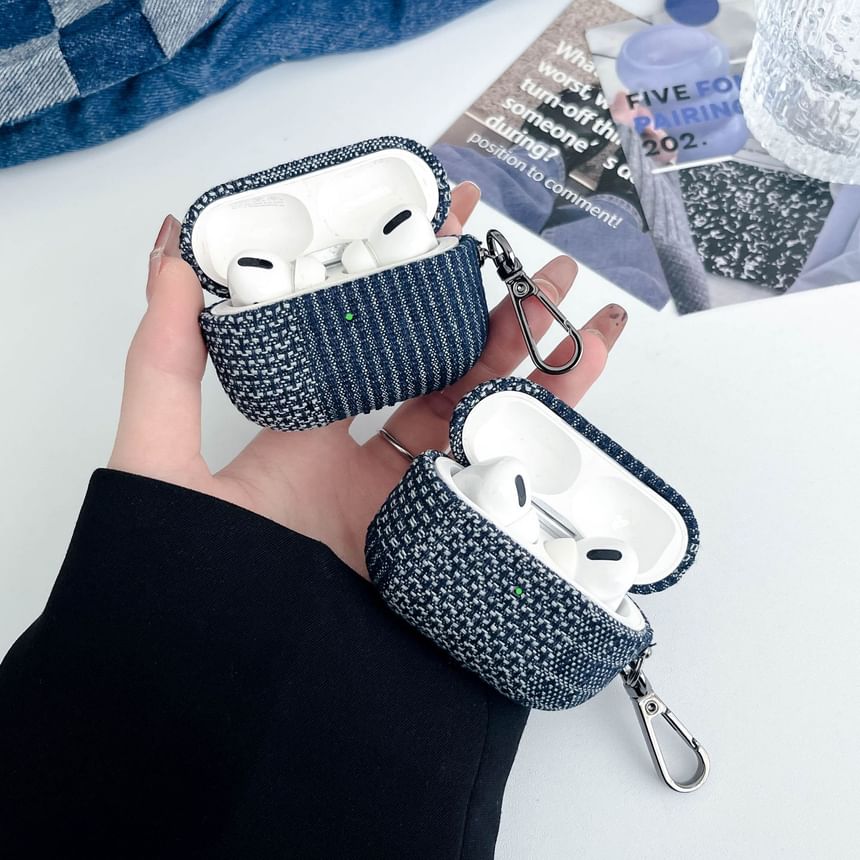 Denim Panel AirPods / Pro Earphone Case Skin