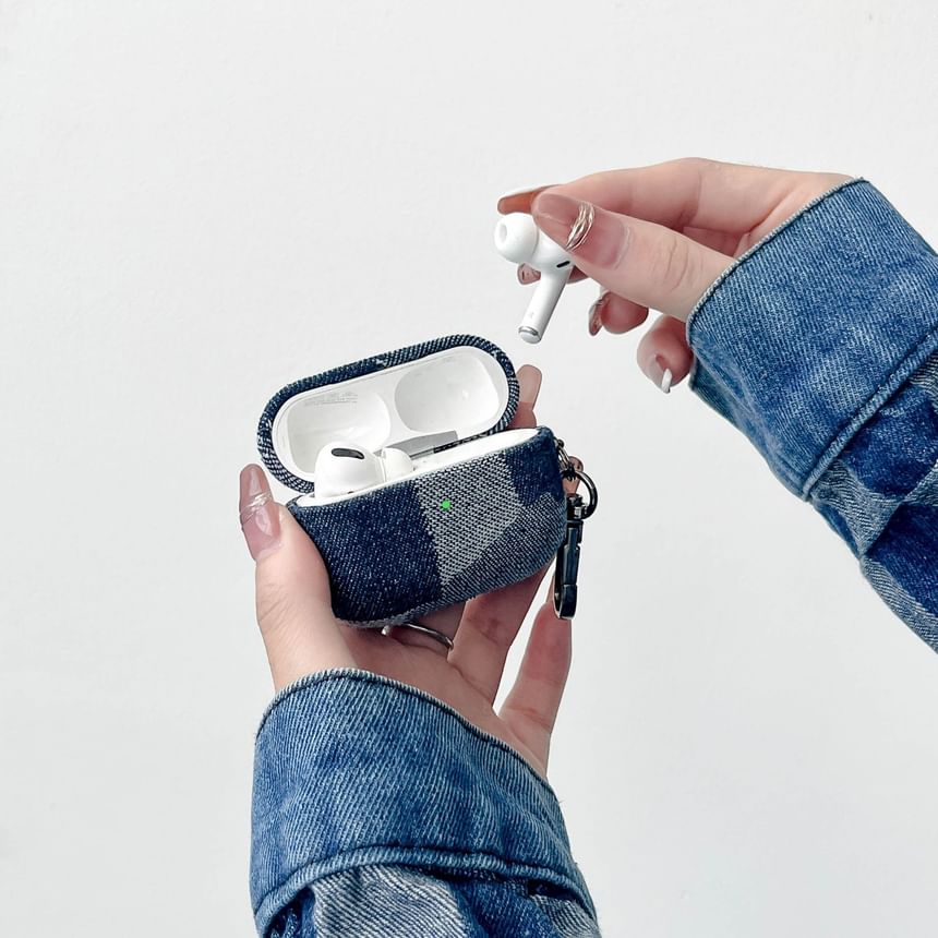 Earphone Panel / Pro Case Skin Denim AirPods