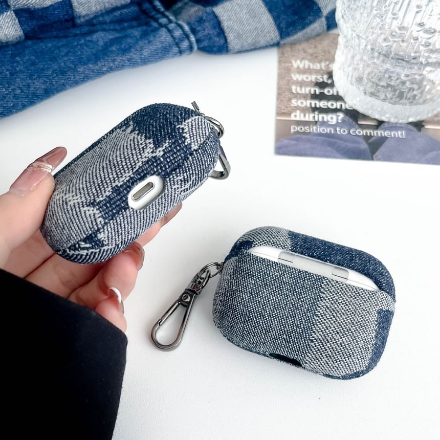 Earphone Panel / Pro Case Skin Denim AirPods