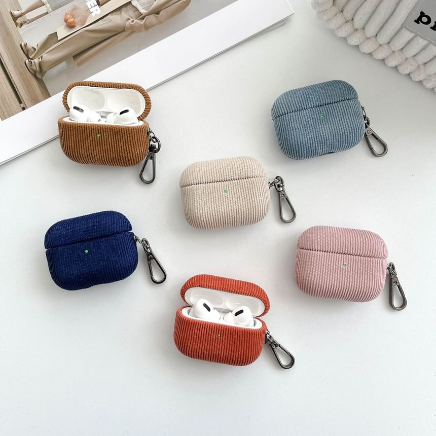 Corduroy AirPods / Pro Earphone Case Skin