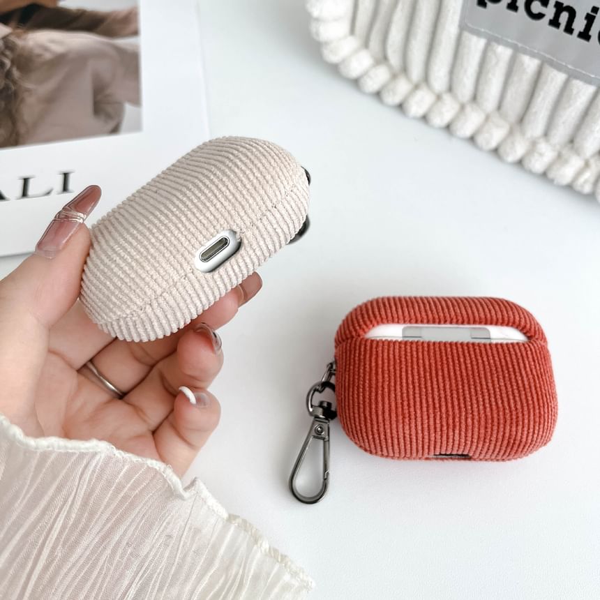 Corduroy AirPods / Pro Earphone Case Skin