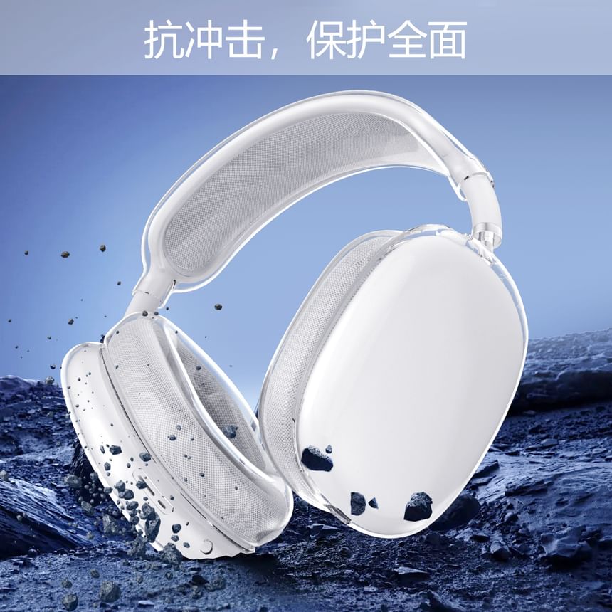 Transparent AirPods Max Earphone Case Skin
