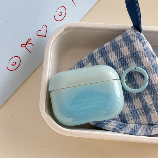 Lettering Gradient AirPods / Pro Earphone Case Skin